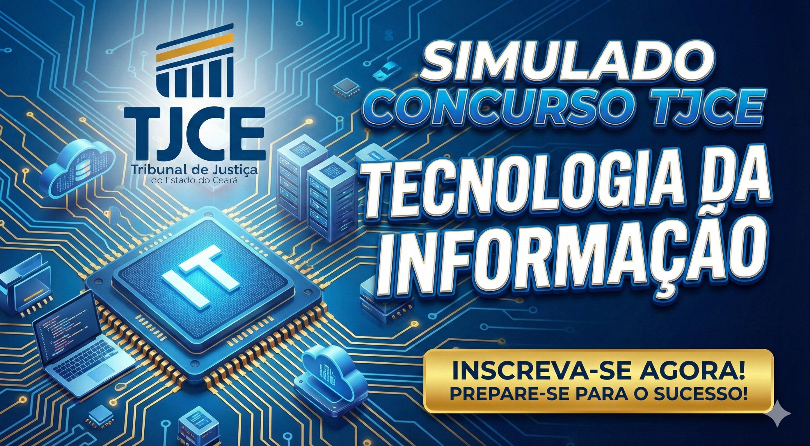Simulado TI - Concurso TJCE - Conhecimento Específico (Banca FCC)